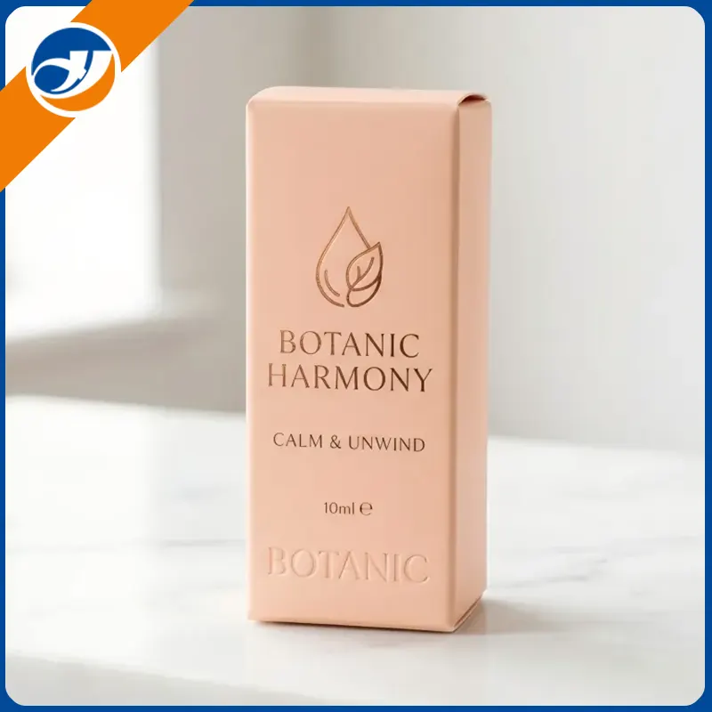 صندوق زجاجة قطارة الزيت العطري