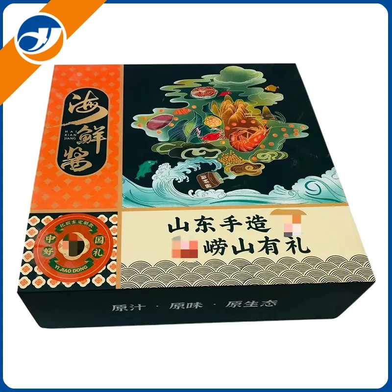 صندوق تعبئة الصلصة المغناطيسي القابل للطي